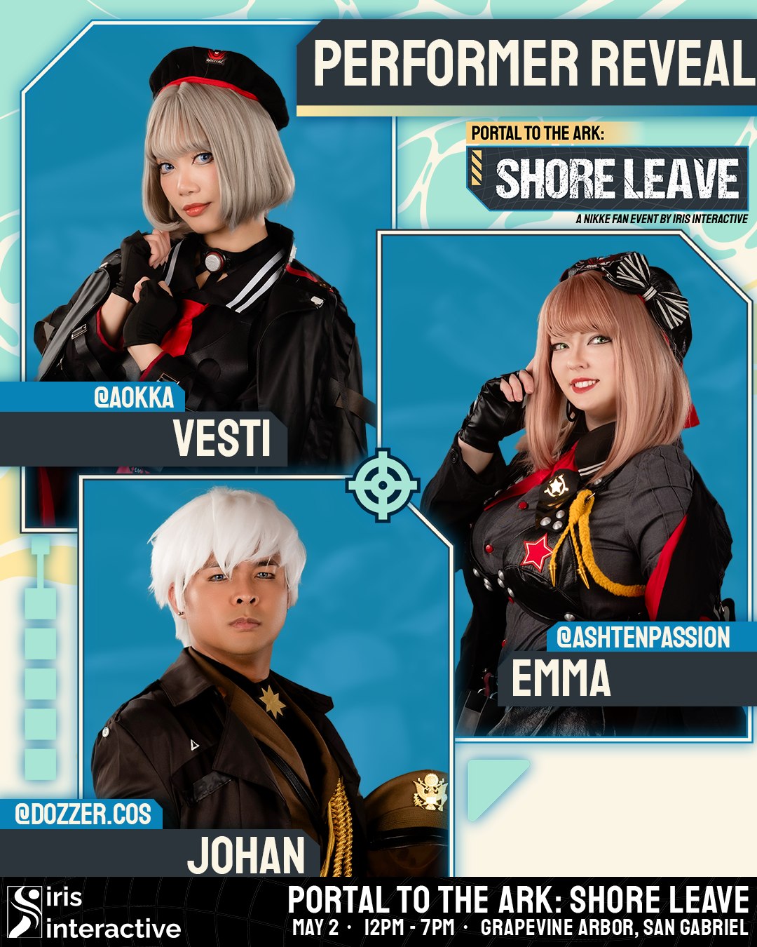 Shore Leave graphic design